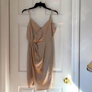 Satin slip dress